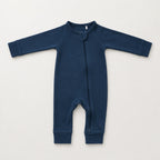 Embroidered Double Zip Pyjama – Deep Teal