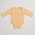 Embroidered Romper – Apricot