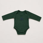 Embroidered Romper – Emerald