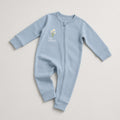 Printed Double Zip Pyjama – Soft Mint